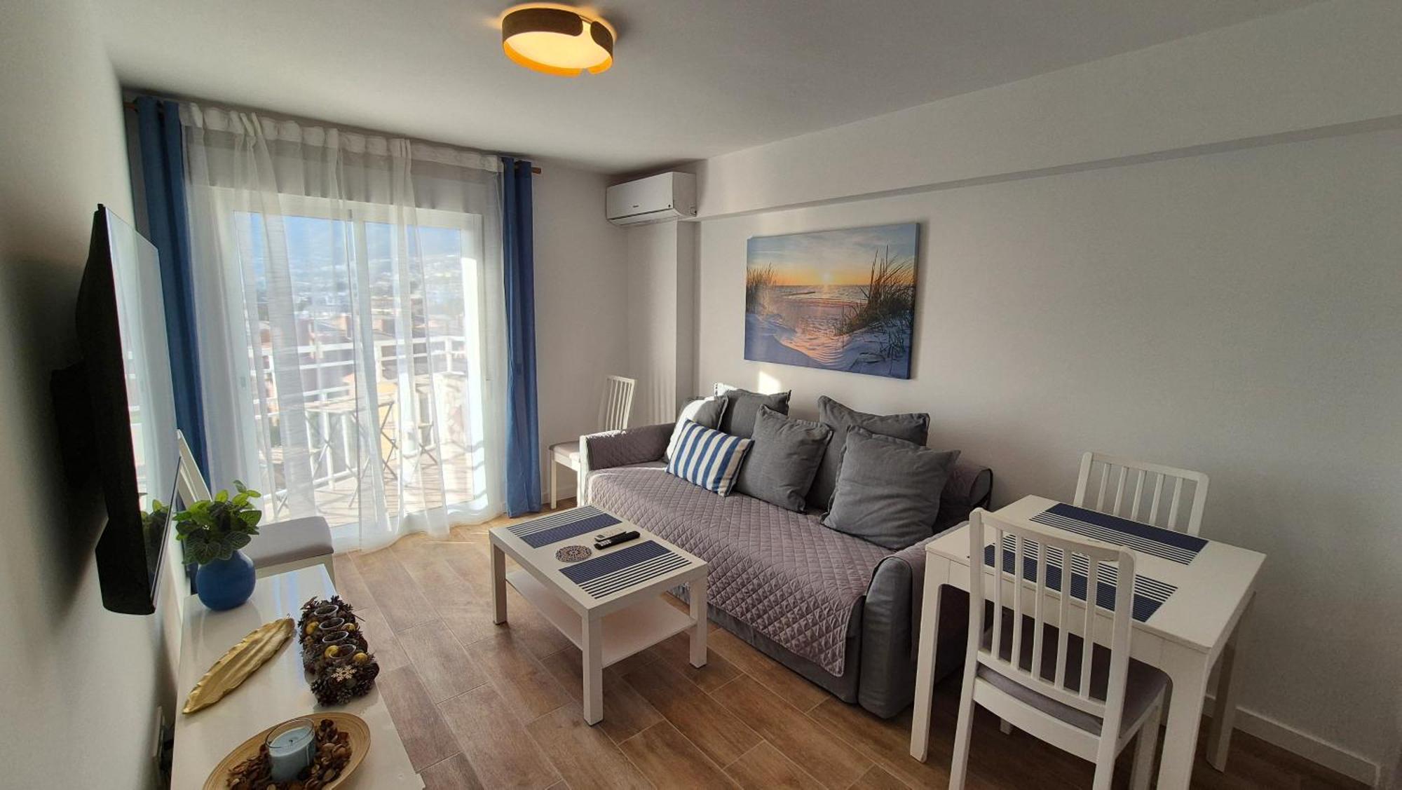 Blue Oasis Sea And Mountain Panorama Apartment Benalmadena Bagian luar foto